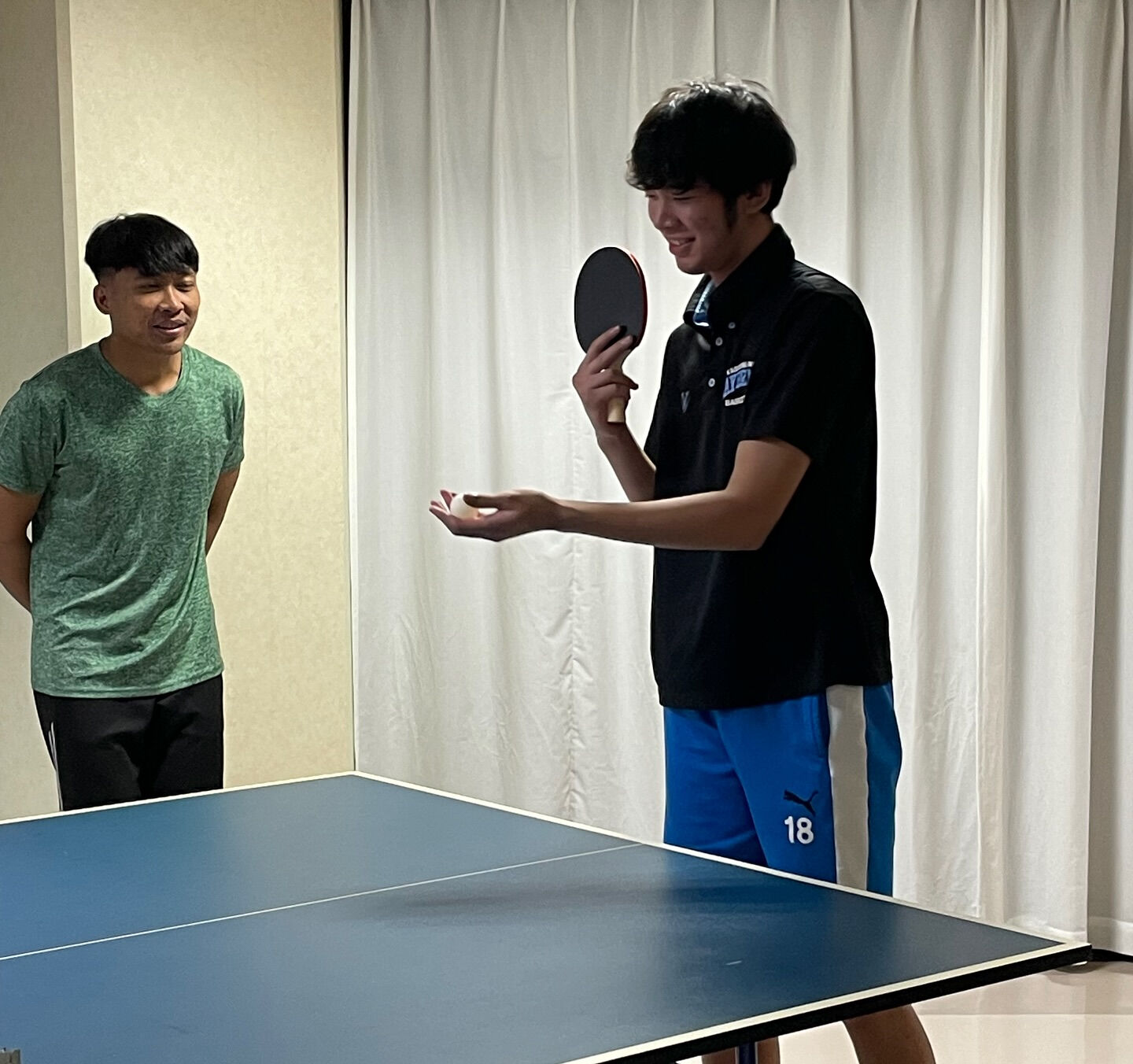 【第一回卓球大会を行いました】