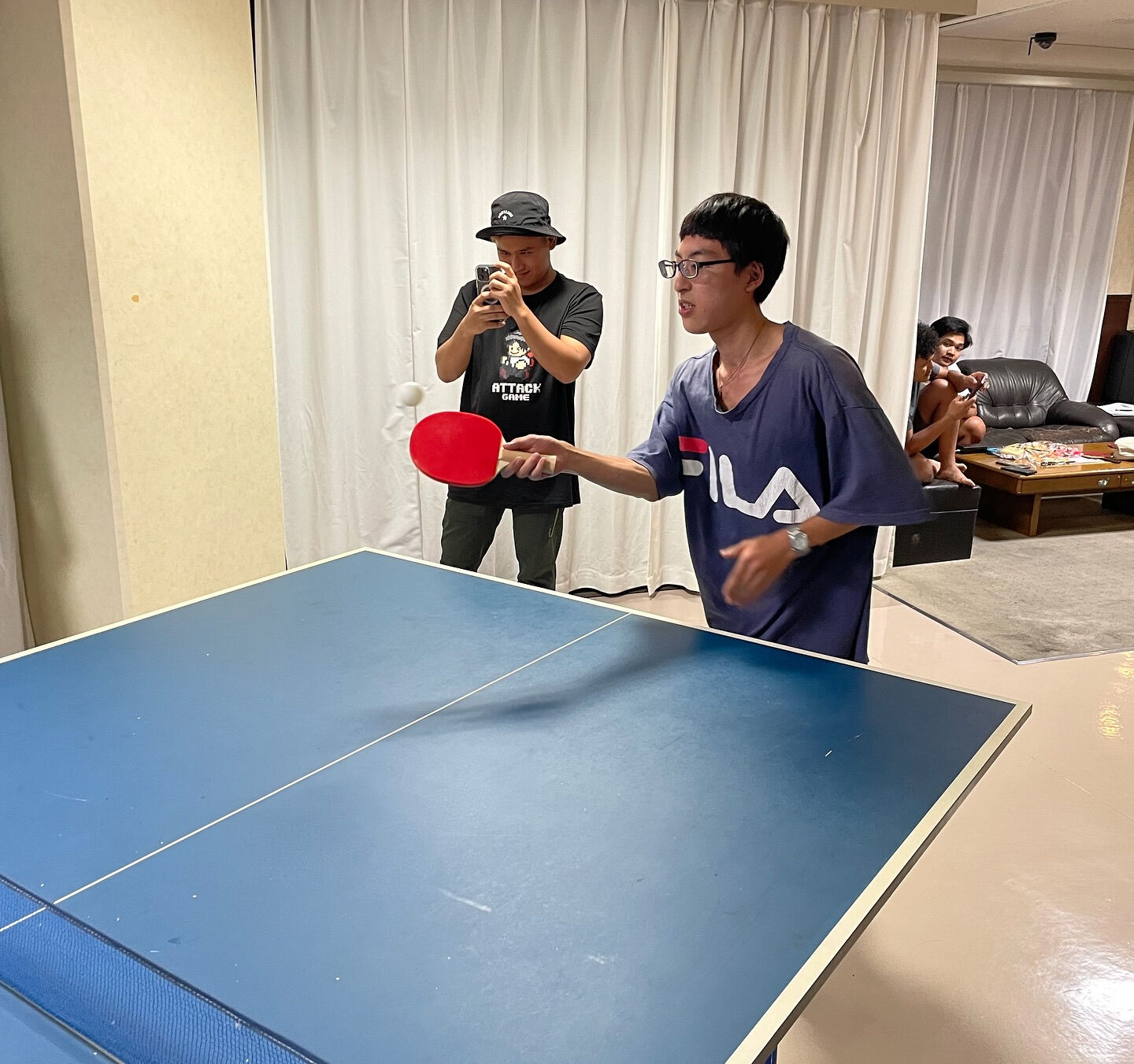 【第一回卓球大会を行いました】