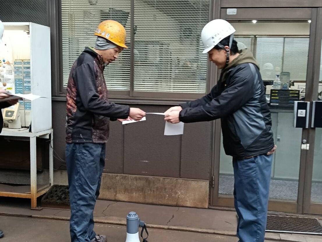 【年末表彰を行いました】